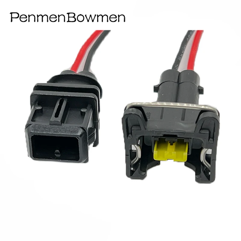 1 Pc 2 Pin Car Water Temperature Sensor Fuel Injector Ignition Coil Plug Waterproof Connector Wiring Harness 368354-1 1928402448