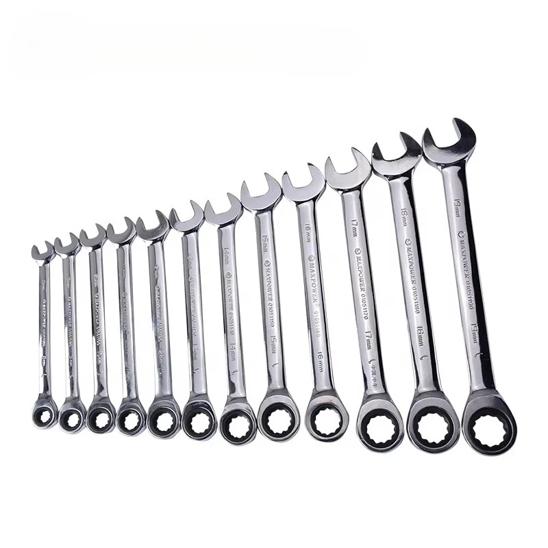 72 Tooth Ratcheting Box End Ratcheting Wrench Combination Spanner Tool