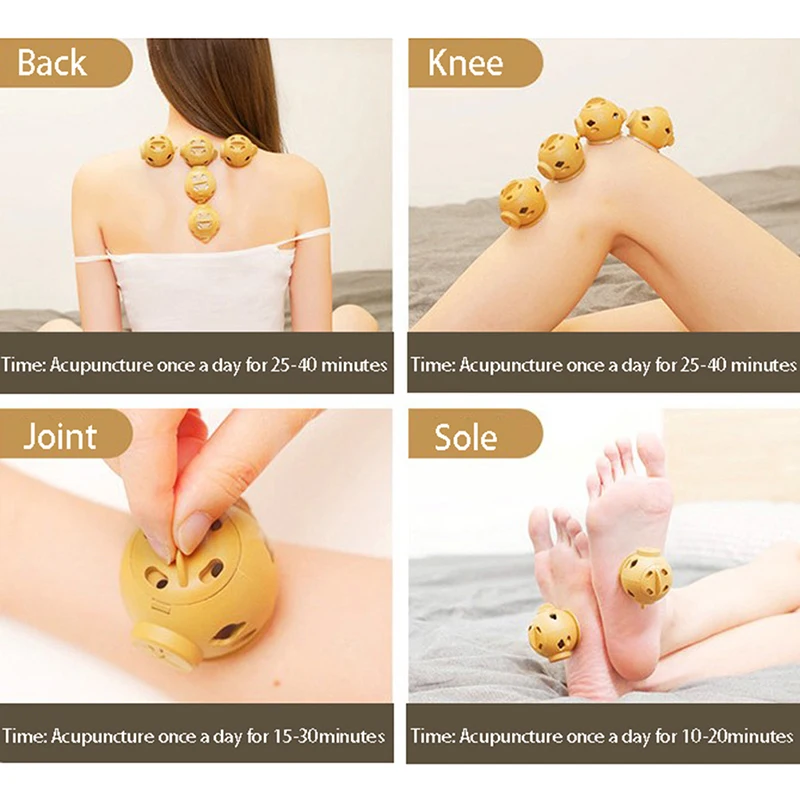 Cupping Massage Moxibustion Box Moxa Sticks Burner Acupuncture Point Therapy Women Gynaecopathia Heating Therapy Pain Relief