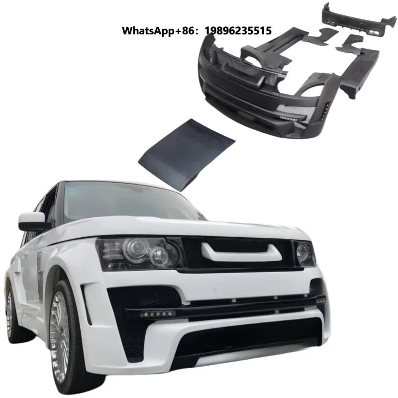 New 09-12 for Executive Exterior Widebody Body Kit Front/Rear Bumper Hood Spoilers Side Skirts Fenders Universal Fitment