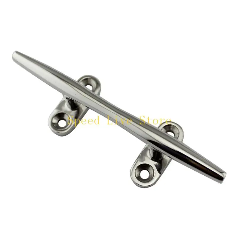 547C Stainless Steel Open Base Cleat - 4/5/6/8/10/12 Inch