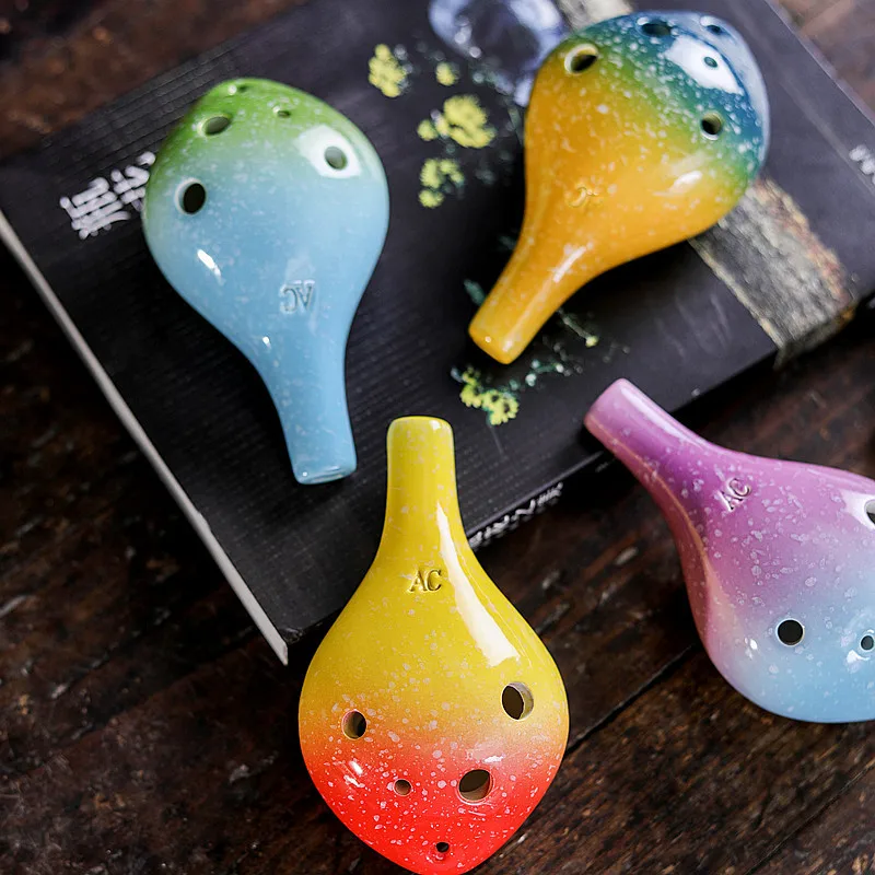 new 6-hole tenor G elegant ocarina durable and easy to use ocarina