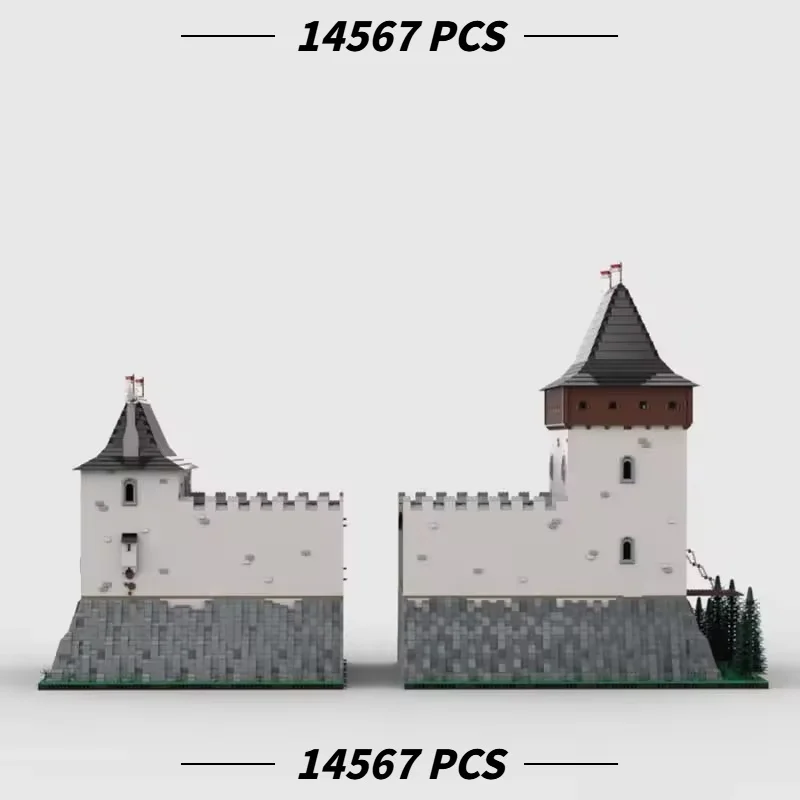 MOC Sci-Fi Galactic Leader Office Building Blocks 786Pcs, Space Chancellor Room Diorama Bricks Model Adults
