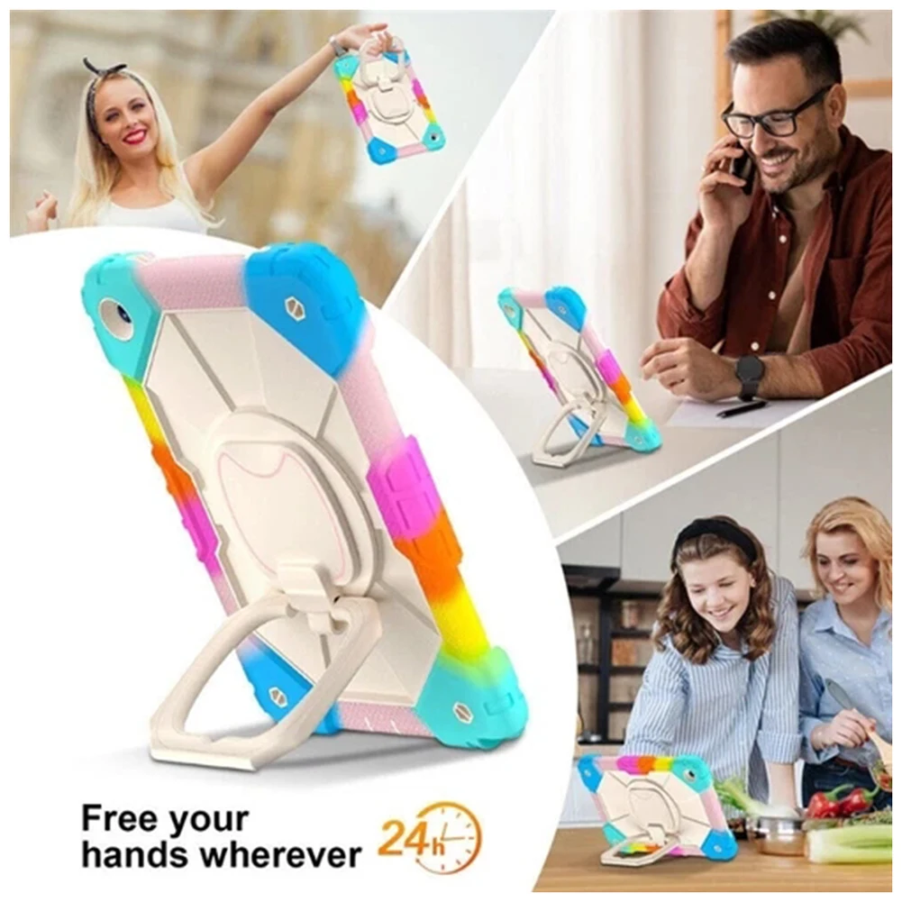 

Shockproof Case For Tab Case Camera Screen Protection Full Cover Case For Meeting Work