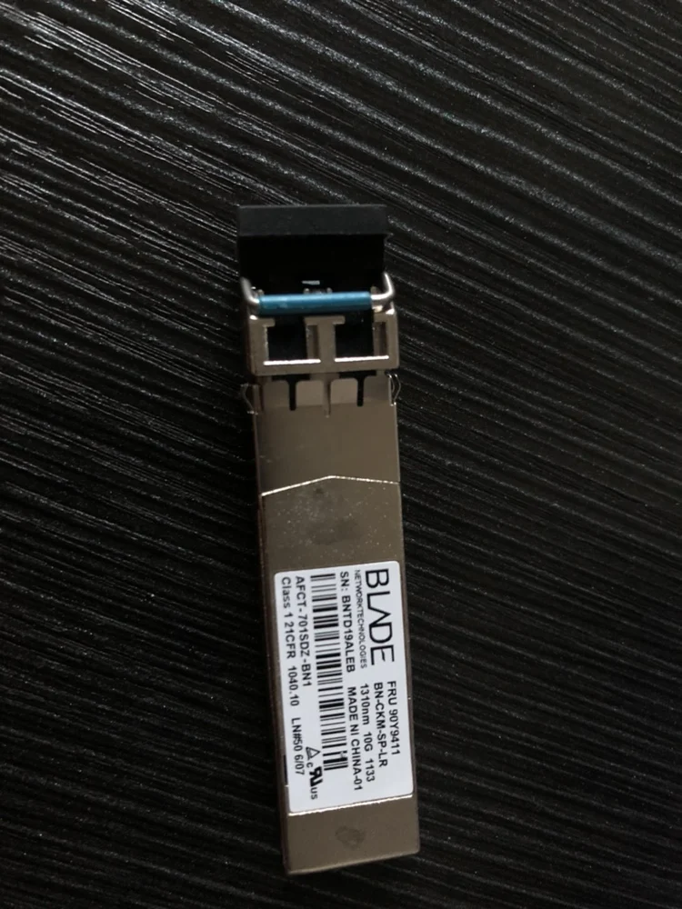 

1шт IBM 90Y9411, 90Y9412 BN-CKM-SP-LR, AFCT-701SDZ-BN1 одномодовый 10 км