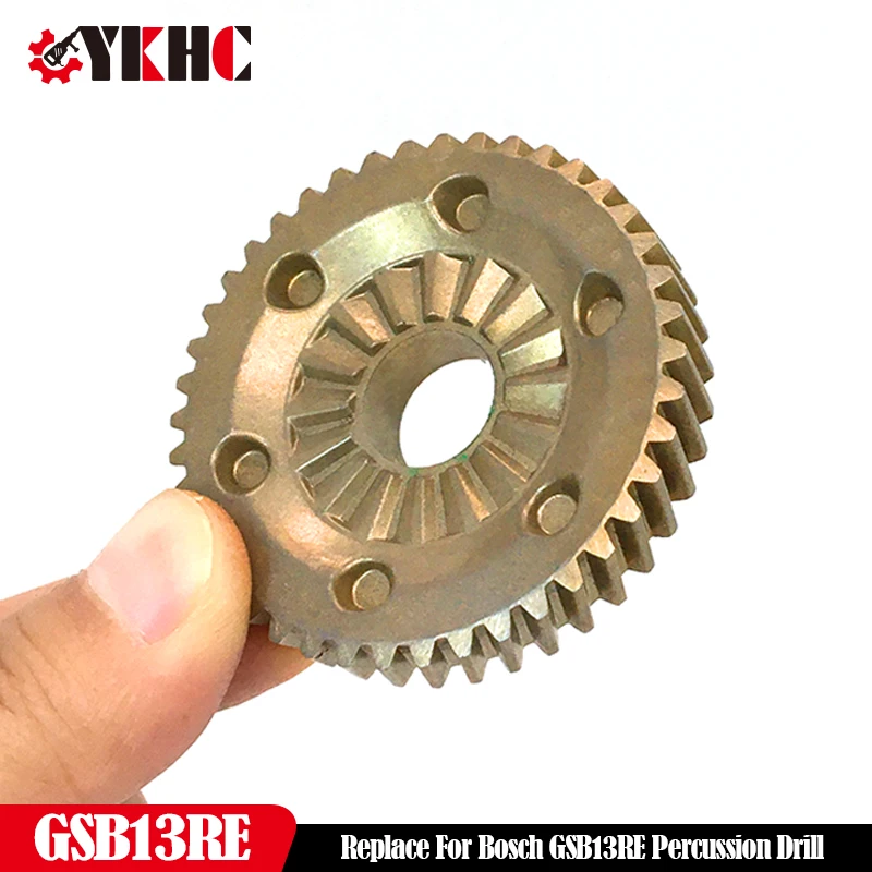 Cylindrical Gear Replace For Bosch GSB13RE GSB 13 RE Percussion Drill Accessories Spare Parts Power Tool