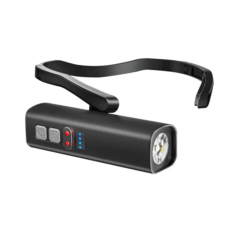 Rechargeable LED Headlamp Motion Sensor High Intensity Waterproof Lightweight Head Torch for Night Fishing Hiking CampingOutdoor