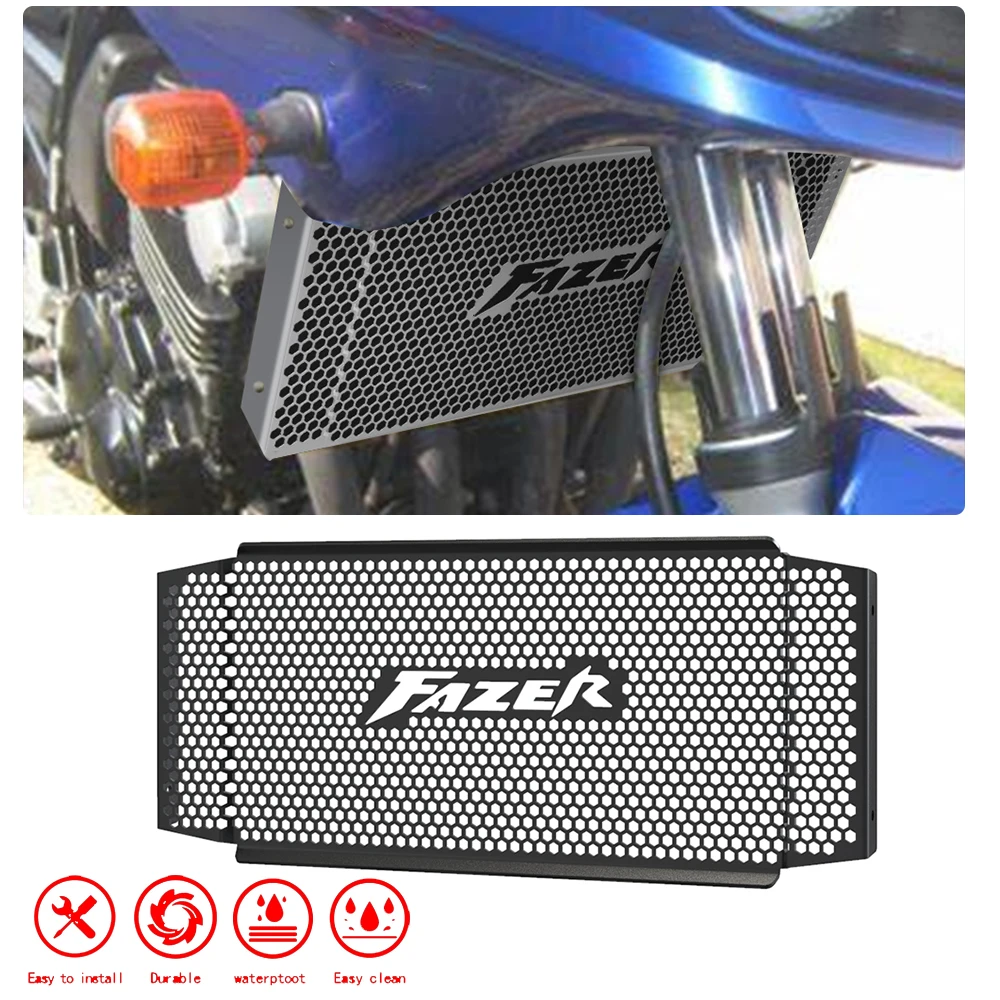 FOR YAMAHA FZS600 FAZER FZS 600 Fazer S 1998-2004 2003 2002 2001 2000 1999 Motorcycle CNC Radiator Grille Guard Protection Cover