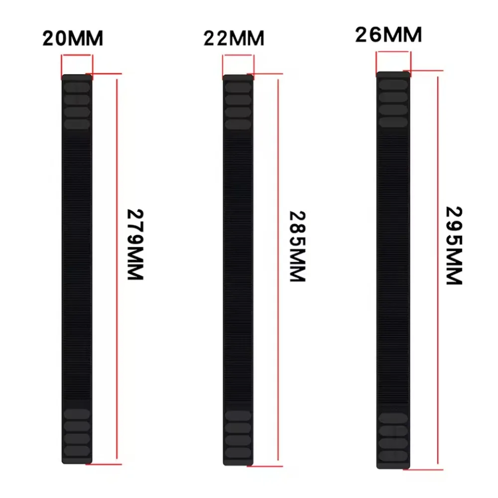 스포츠 편안한 나일론 스트랩, 가민 페닉스 8, E, 7X 프로, 엔듀로 3, 2, 아이워치 포러너 55 965 265 165, 26mm, 22mm, 20mm