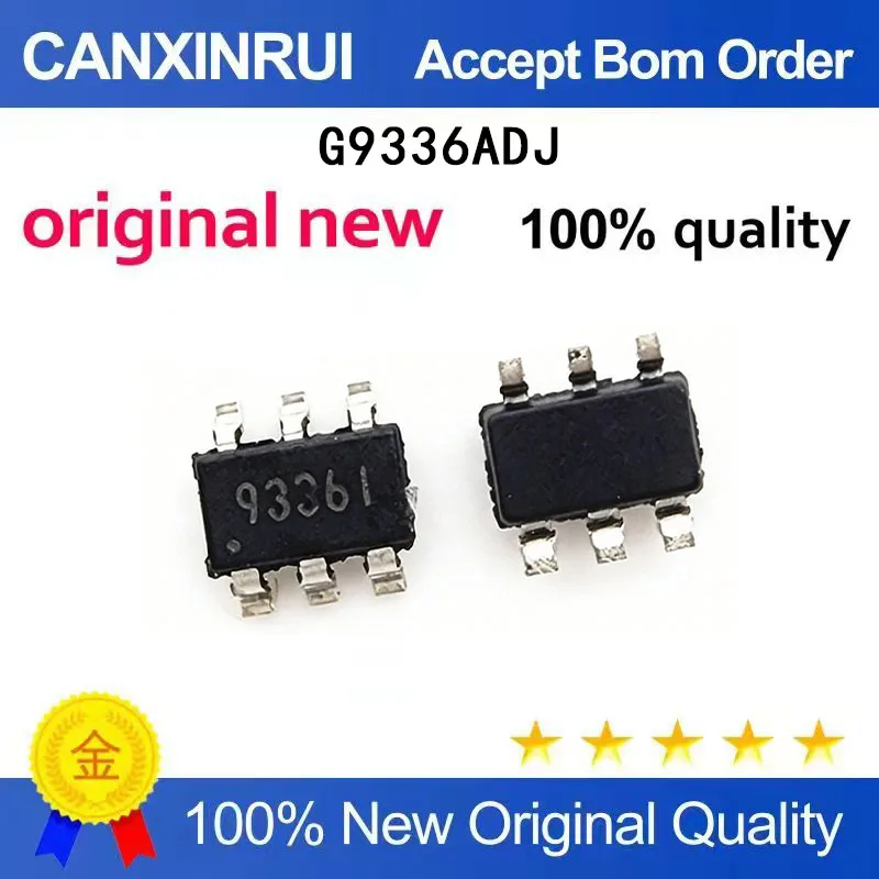 

(5-100 Pieces) Spot 9336P G9336ADJTPIU G9336ADJ 9336 SOT23-6