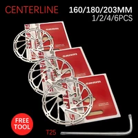 Rotor de freno de bicicleta Sram AVID 140mm 160 180 203 freno de disco hidráulico con pernos para bicicleta de montaña y carretera Scooter