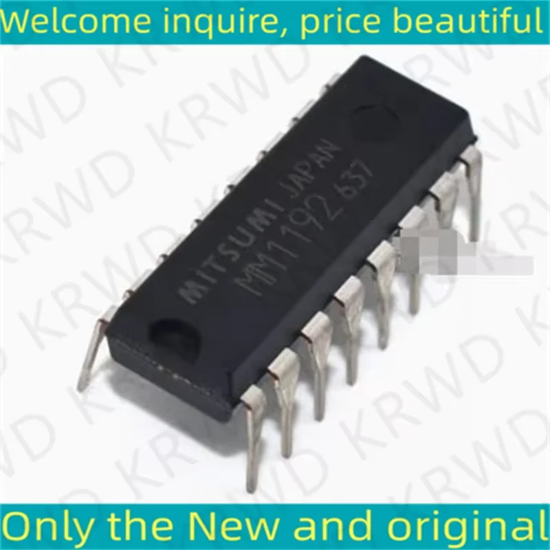 5PCS  MM1192XD   New and Original MM1192XD  MM1192 DIP-16 Communication chip