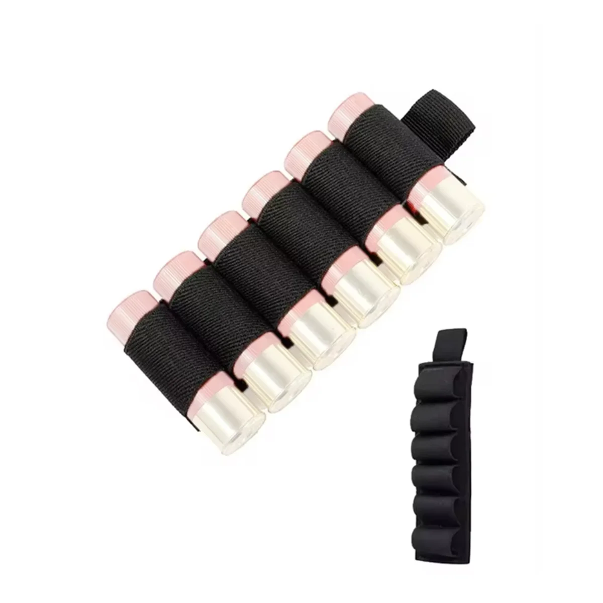 Special for Military Enthusiasts, Outdoor 6-Hole Bullet Fixed Case, Multi-Functional Tactical Bullet Case, Shotgun Stock Case
