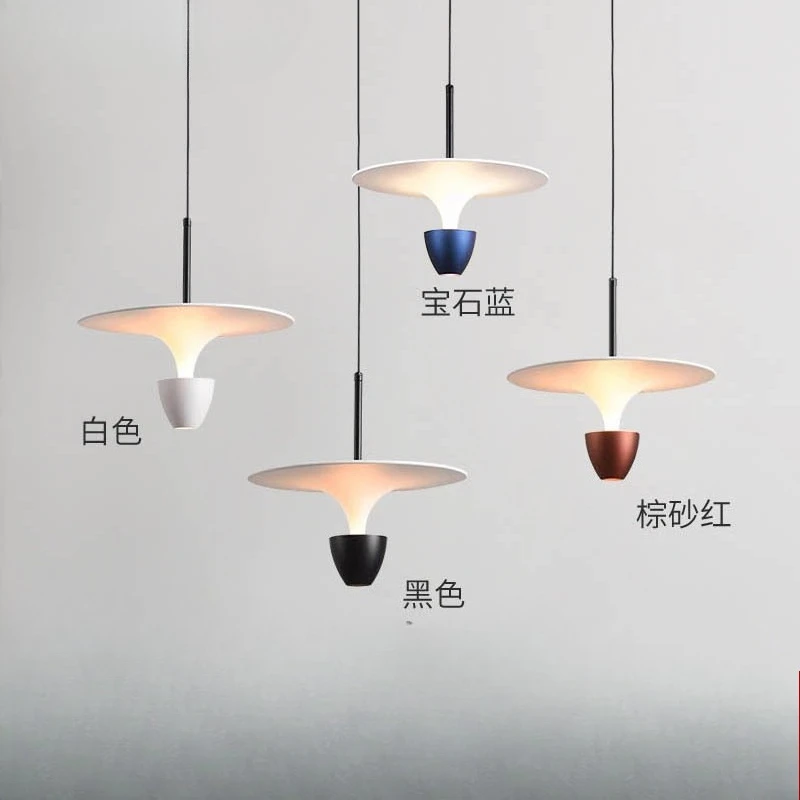

Jellyfish Metal Pendant Lamps Single Head Long Line Ceiling Chandeliers Bedroom Bedsides Foyer LED Lighting Bar Restaurant Decor