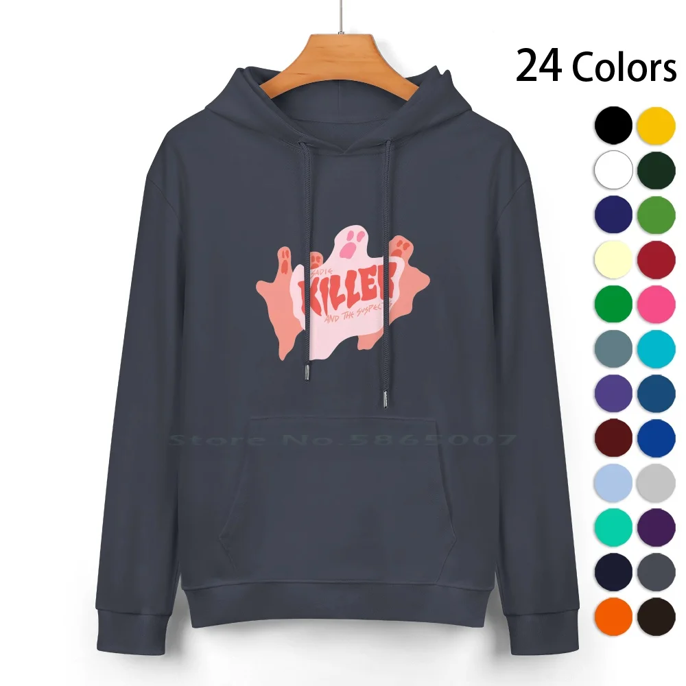 Sadie Killer And The Suspects Pure Cotton Hoodie Sweater 24 Colors Steven Universe Pearl Garnet Amethyst Greg Universe Connie