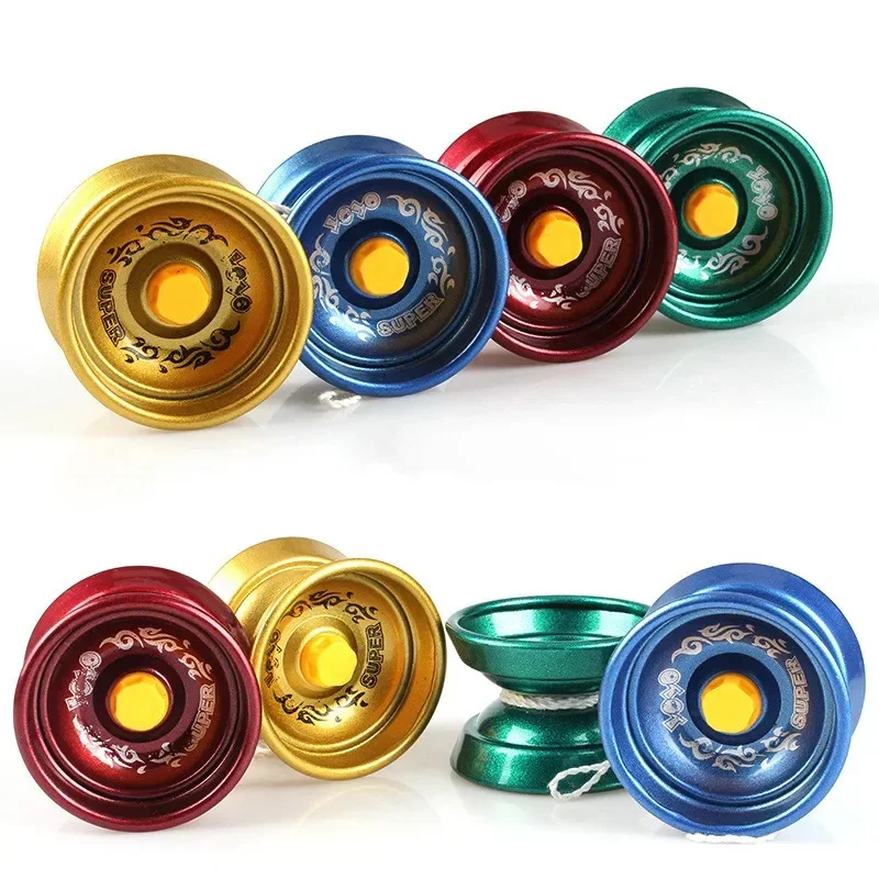 

1Pc Professional YoYo Aluminum Alloy String Trick Yo-Yo Ball Bearing for Beginner Adult Kids Classic fashion interesting Toy