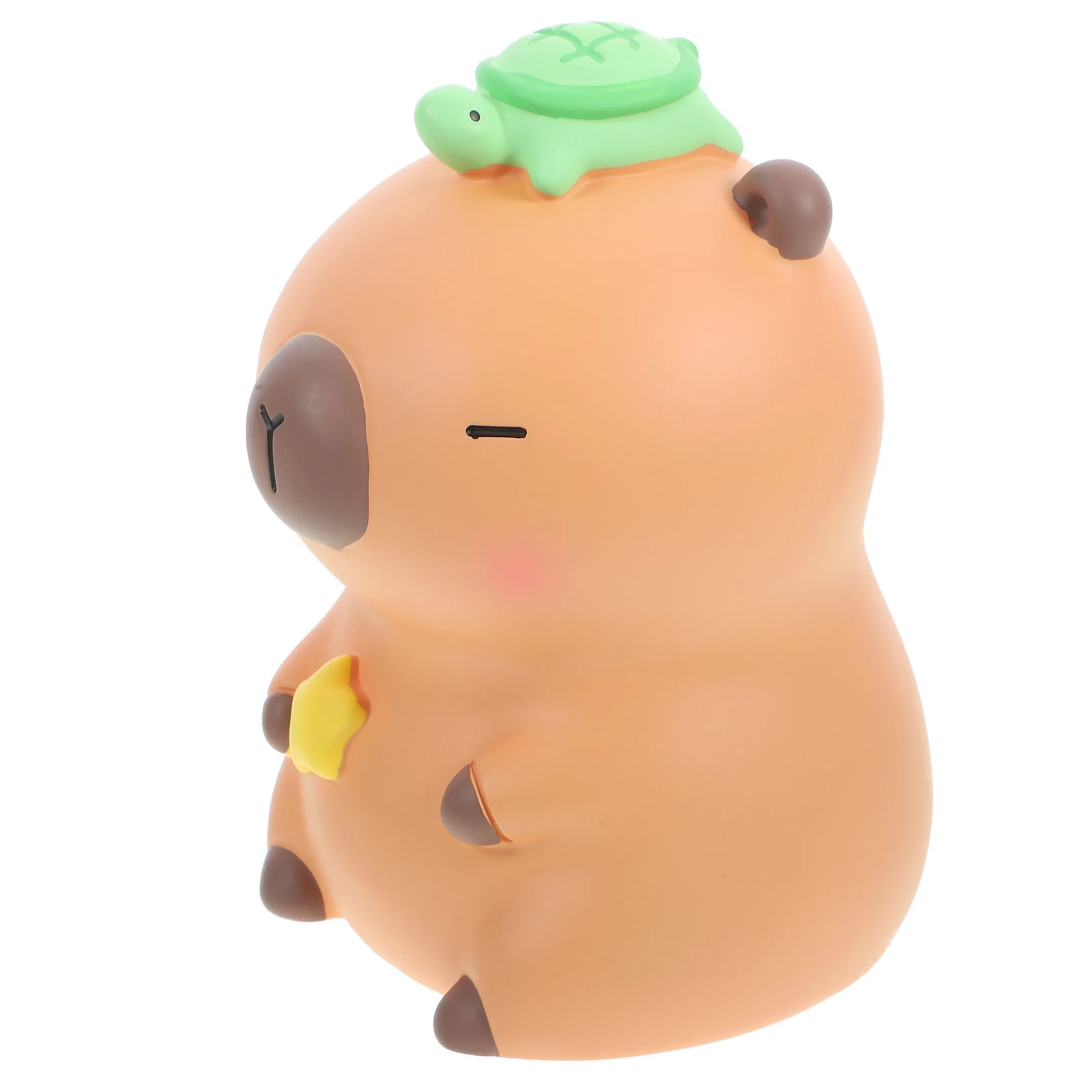 Capybara Piggy Bank For Cash Clear Banks Kids Girls Ages 8-12 Vinyl Animal Shaped Cartoon Lovely Money Pot