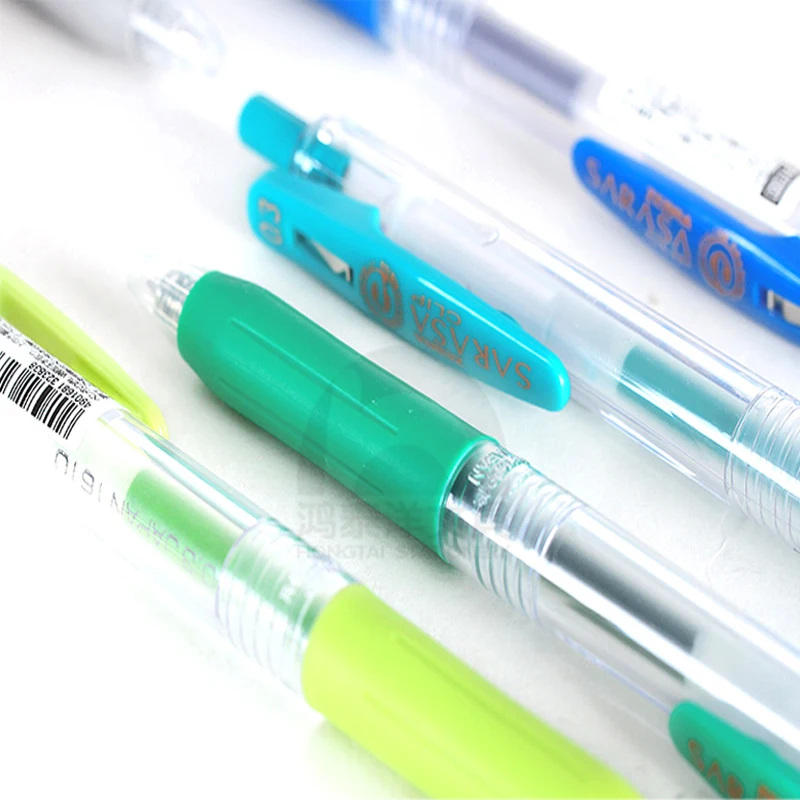 1 Pcs Zebra SARASA Gel Pen JJH15 Push Type Color Water Pens 0.3mm Student Pens for Writing Notes Hand Book Painting Supplies