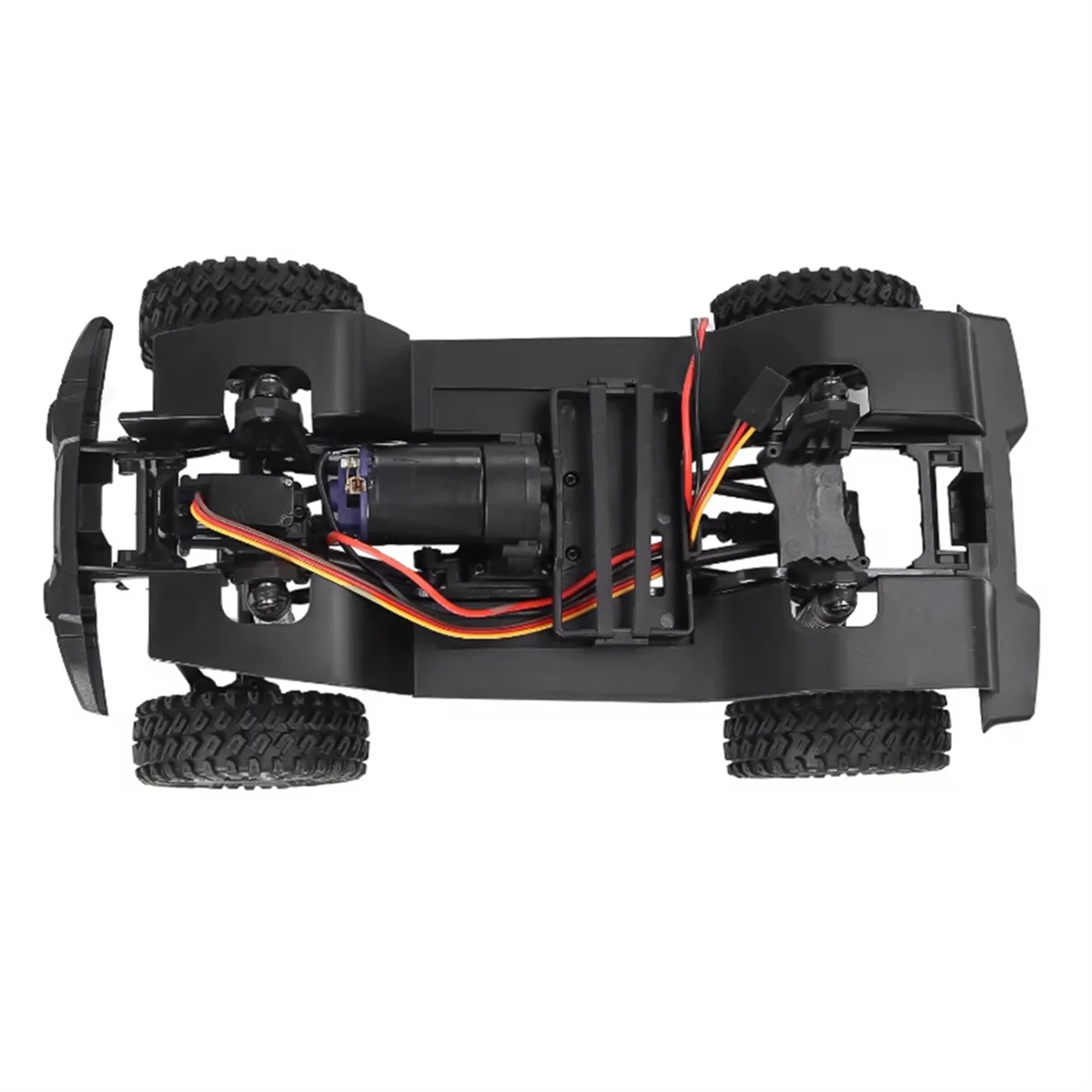 155mm 6.10inch Wheelbase Assembled Frame Chassis Front Rear Axles Gearbox for TRX4M 1/18 AX-8560