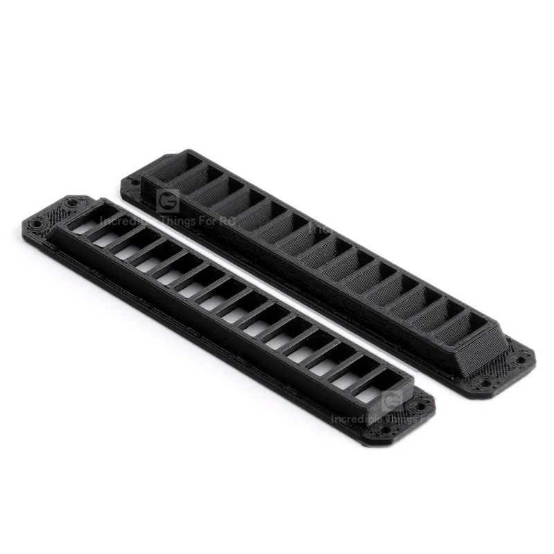 Plastic Black Side Cooling Vents for 1/10 RC Crawler Car Traxxas TRX4 TACTICAL UNIT Diy Parts