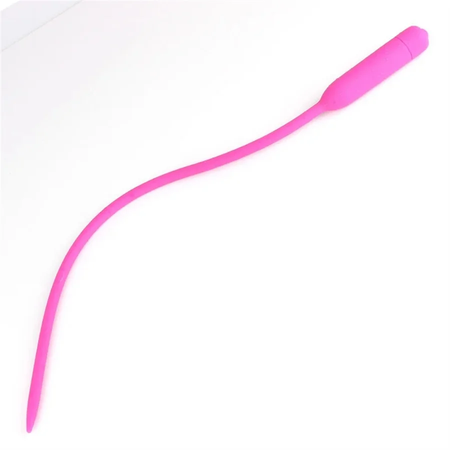 10 Frequency Urethral Catheter Vibrator Penis Plug Vibrating Urethral Plug Penis Insertion Urethra Sound Dilator Sex Toy For Men