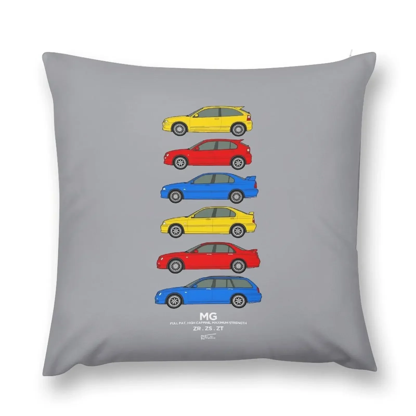 

MG 2001 ZR, ZS, ZT Classic Car Collection Throw Pillow Cusions Cover home decor items Pillowcases Bed Cushions pillow