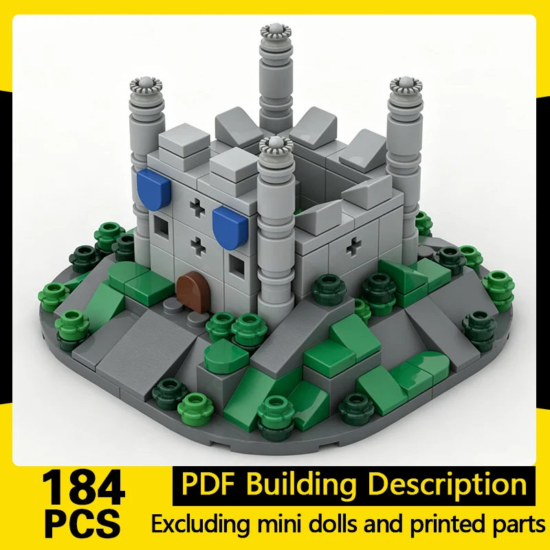 

Popular Game Model MOC Building Bricks Magical Castle Diorama Modular Technology Gifts Holiday Assemble Children Toys Suit