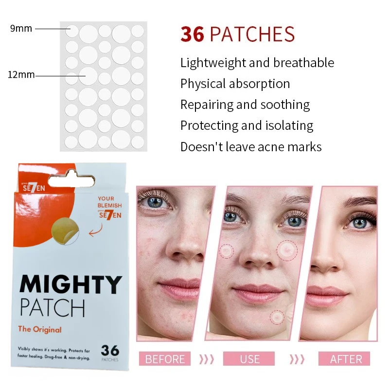 Pimple Patch Acne Invisible Acne Removal Skin Care Stickers Concealer Face Spot Beauty Makeup Tools facial skincare skin care
