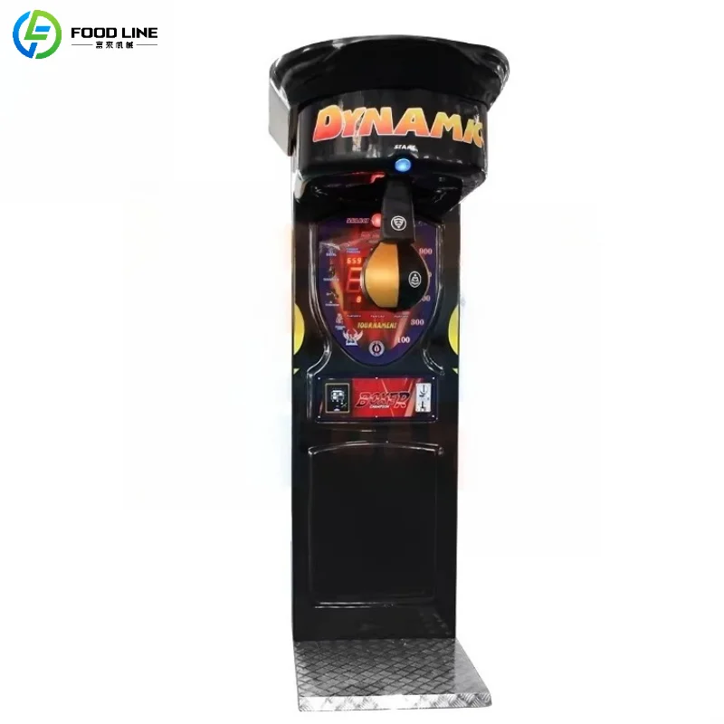 Customized High Sensitivity Punch and Kick Arcade Machine Boxing Machine with Digital Display for Amusement Park