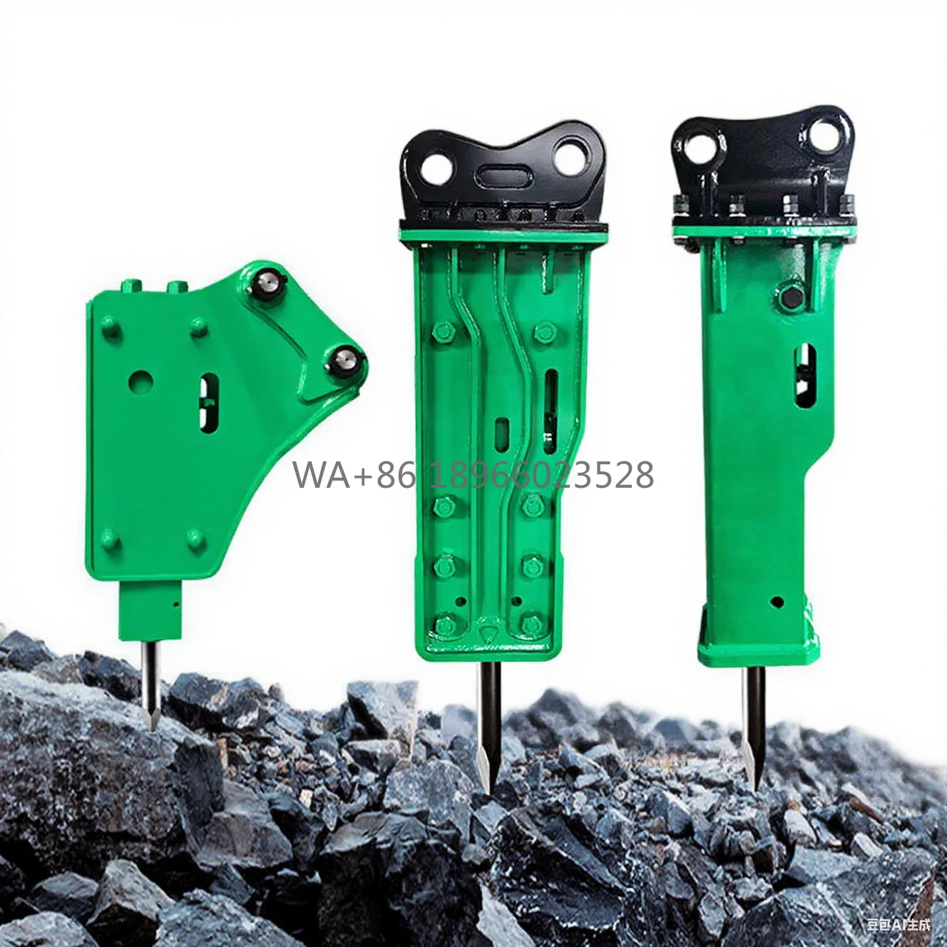 Disjuntor de martelo hidráulico tipo lateral da escavadeira Sb121 para escavadeira Cat 330 Martillo Escavadora hidráulica