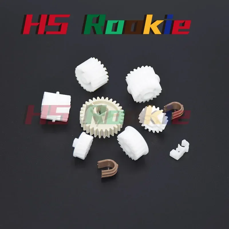 2x Fuser Gear Kit With Bushing RU5-0965-000 RU5-0956 RU5-0958 RU5-0959 RC2-0657 RU7-0030 RU7-0028 RM1-6319-000 support for HP P3