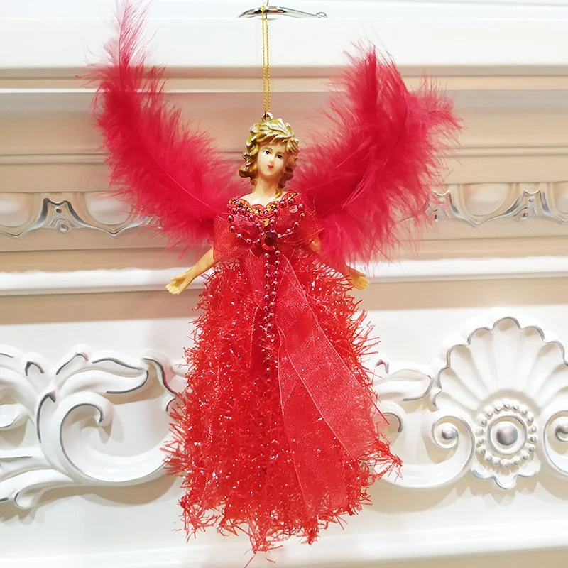 Angel Decoration Pendant Beautiful Unique From The Sky Must Have Lovely Need Cute Doll Christmas Gift Kids Toys Festive Charming