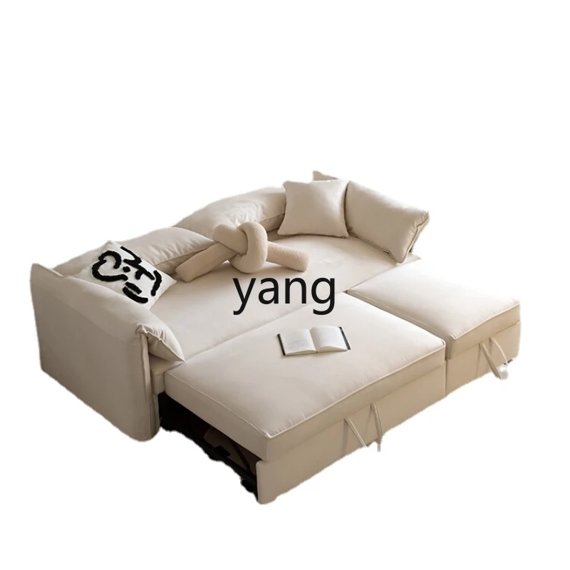 CX Foldable Sofa Bed Dual-Use Cream Style Small Apartment Living Room Multi-Functional Sofa Bed