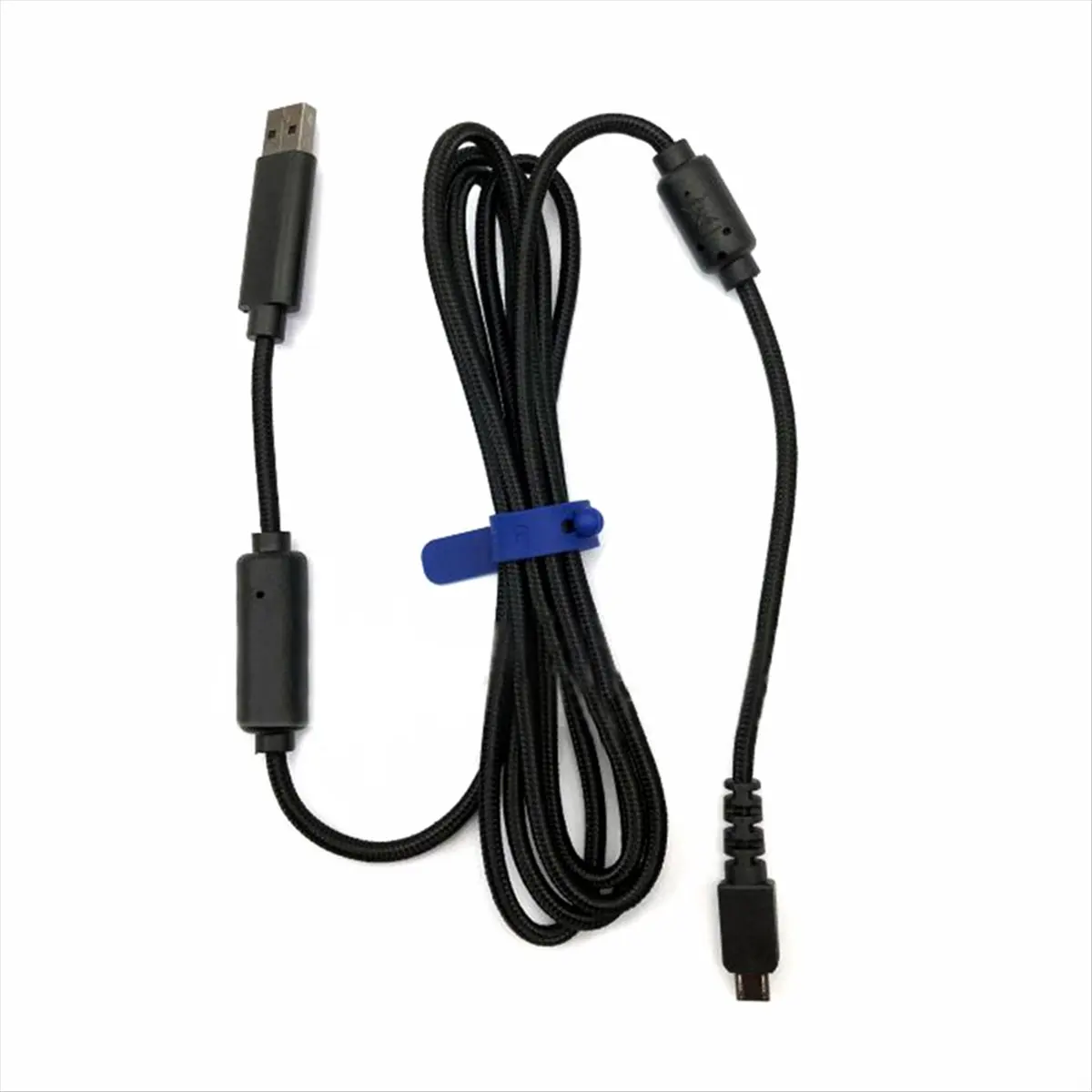 ^&*Summer sale- 2m Nylon Braided USB Cable for RAIJU Gaming Controller, High-Speed USB Replacement Wire