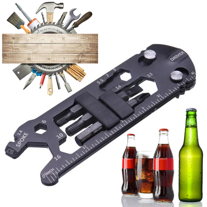 Bottle Opener Convenient Durable Innovative Best-selling Portable Trending Kitchen Tool Set All-in-one Multi-functional Wrench