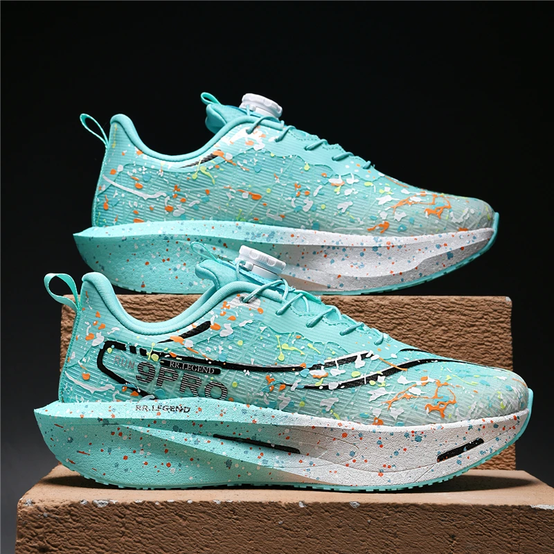 

Men's Casual Sports Shoes with Thick Sole – Multi-Functional Running Style, Lightweight Breathable Lining. Perfect for Outdoor A