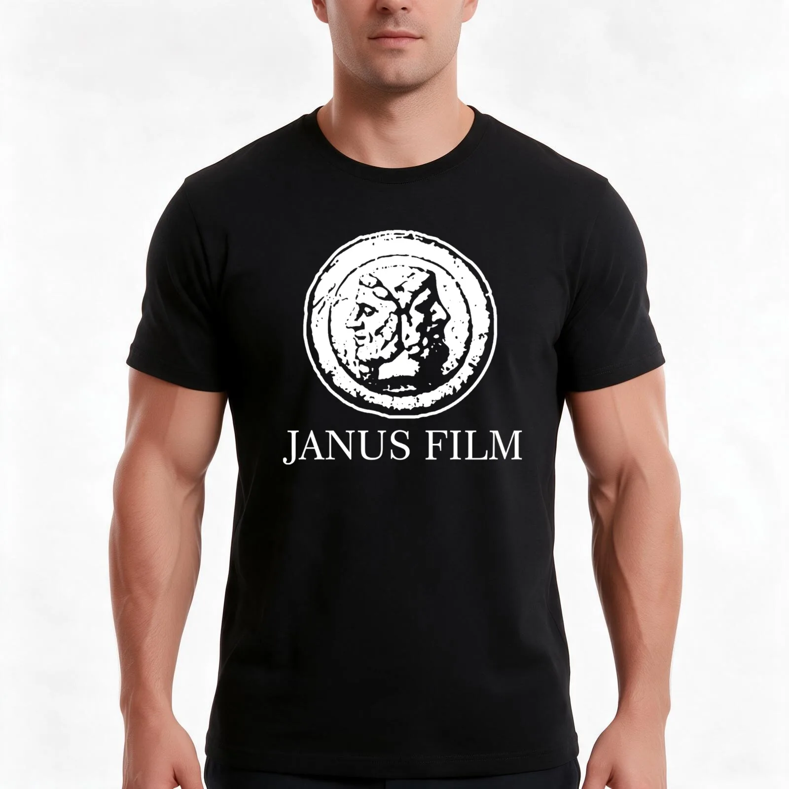 movie distribution shirt T-Shirt, Summer Casual Cotton Tee, Oversized Streetwear Tops, Vintage Graphic Print, Unisex Men Women