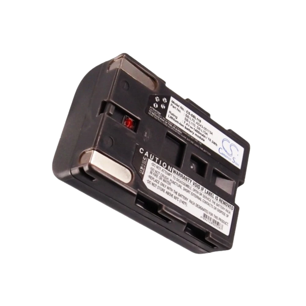 

Li-ion Camera Battery for Samsung,7.4v1400mAh,SCD20 SCD21 SCD23 SCD24 SCD27 SCD31 SCD323 SCD325 SCD327 SCD33 SCD34 SCD530 SCD590