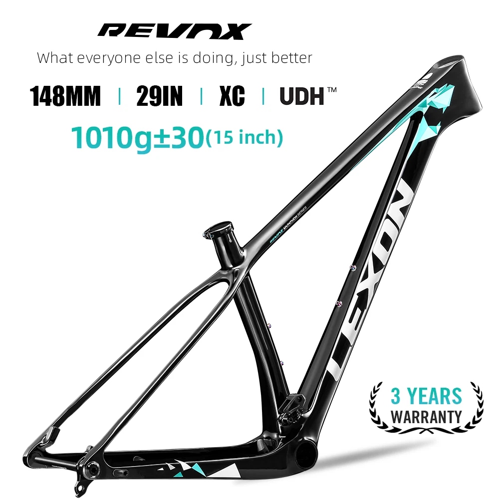 

2024 Lexon 29 Carbon MTB Frame Mountain Bike Frames 142/148mm Carbon Bicycle Frame Hardtail UDH F 15/17/19inch BOOST MTB Frame