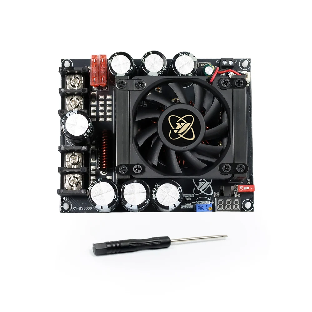 XY-BS3000 Adjustable Boost Module 3000W 50A Boost Board with Display DC12V-60V to 24V-90V