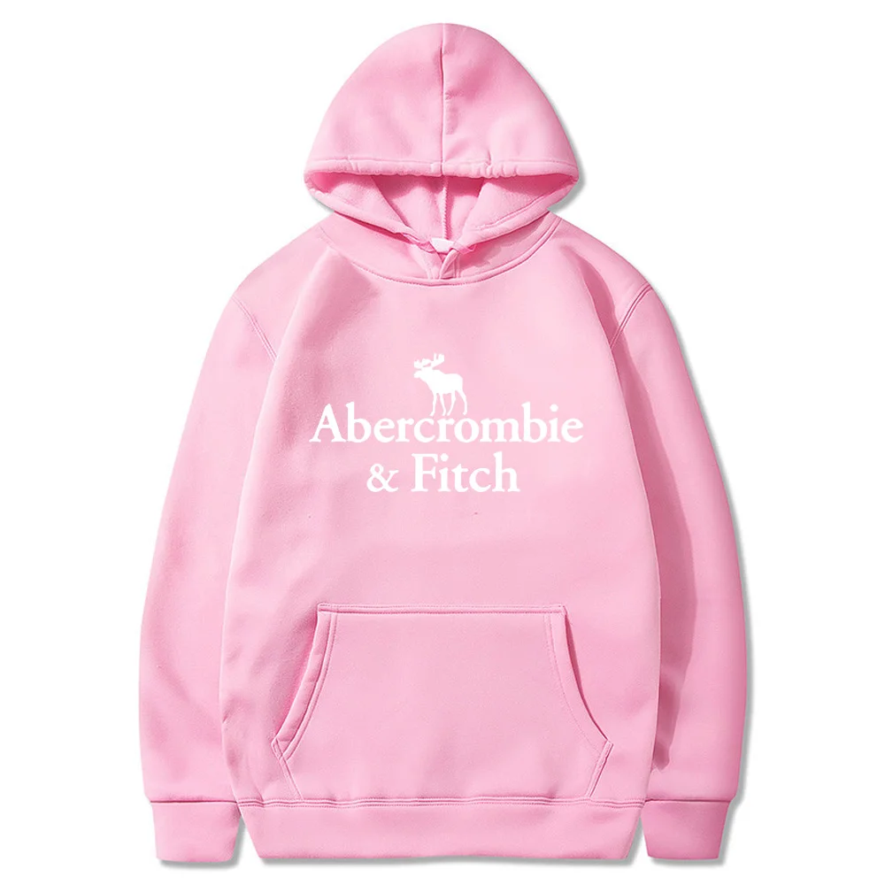 Abercrombie Fitch Top High Quality Streetwear Casual Pullovers Long Sleeve Hoodies Jogging Men Women Sweatshirts Fashion Daily