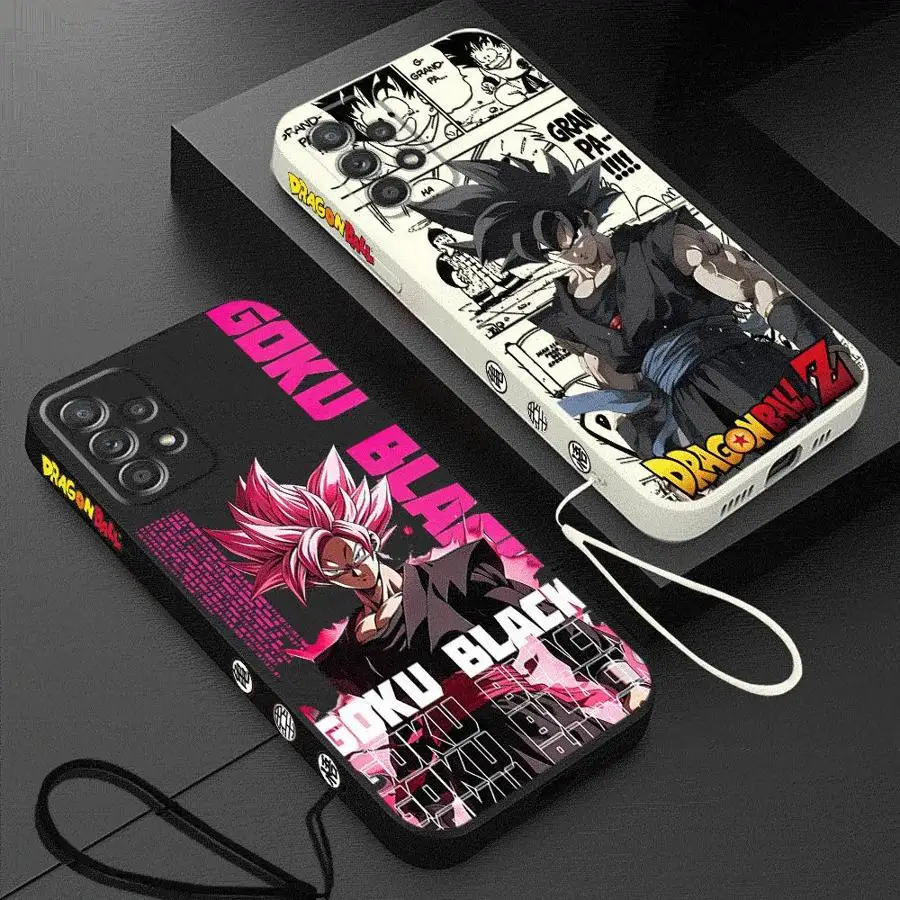 أنيمي التنين كرات قضية الهاتف لسامسونج غالاكسي A20 A31 A51 A71 A10 A20s A30 A50 A50s A02 A03 A04 A06 A72 4G A73 5G غطاء #1