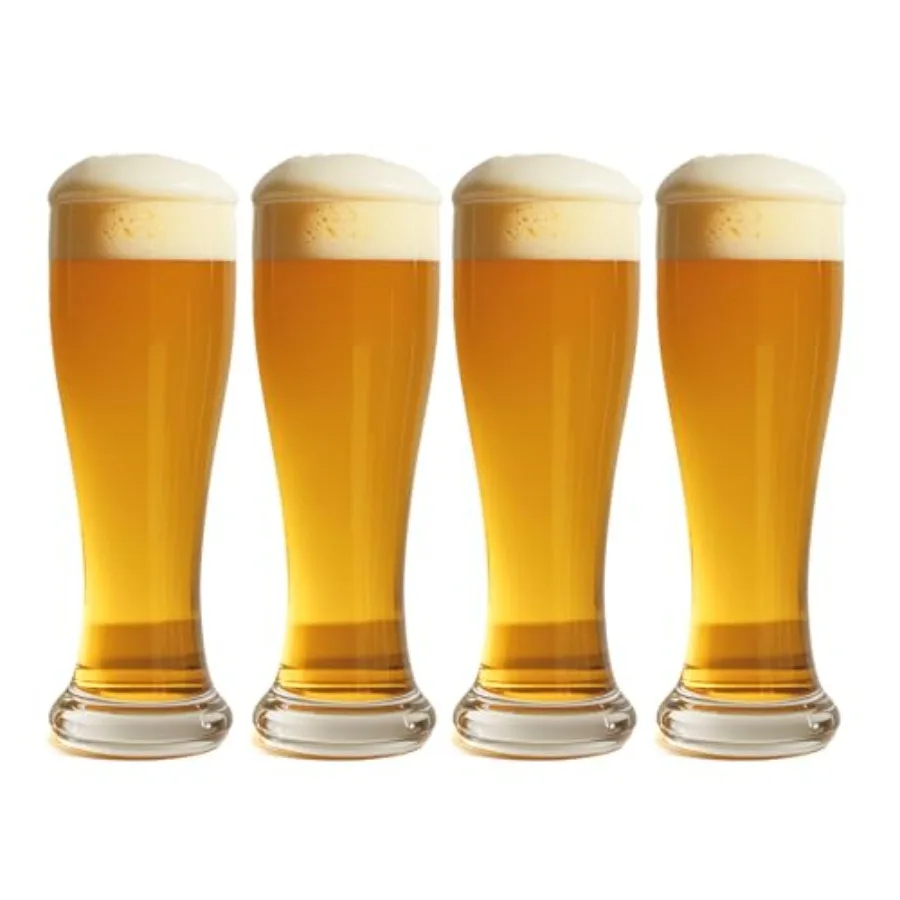 

Pilsner Beer Glasses, 19oz Bar Glassware, Glasses Drinking Set, Pint Glasses Set of 4, Classics Craft Beer Cups, Mugs and Beer