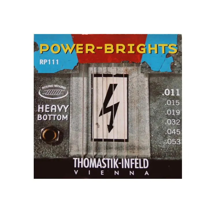 Guitar Accessories Electric Power-Brights Tel Thomastik Infeld RP111 Music, Acoustic, Hobby, Special, new Generation, Made in Turkey, 2021