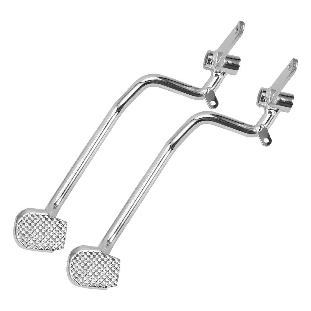 

2Pcs Motorcycle Rear Brake Pedal Foot Lever Solid Metal Rear Brake Lever Easy Install Safety Enhanced Braking Performance