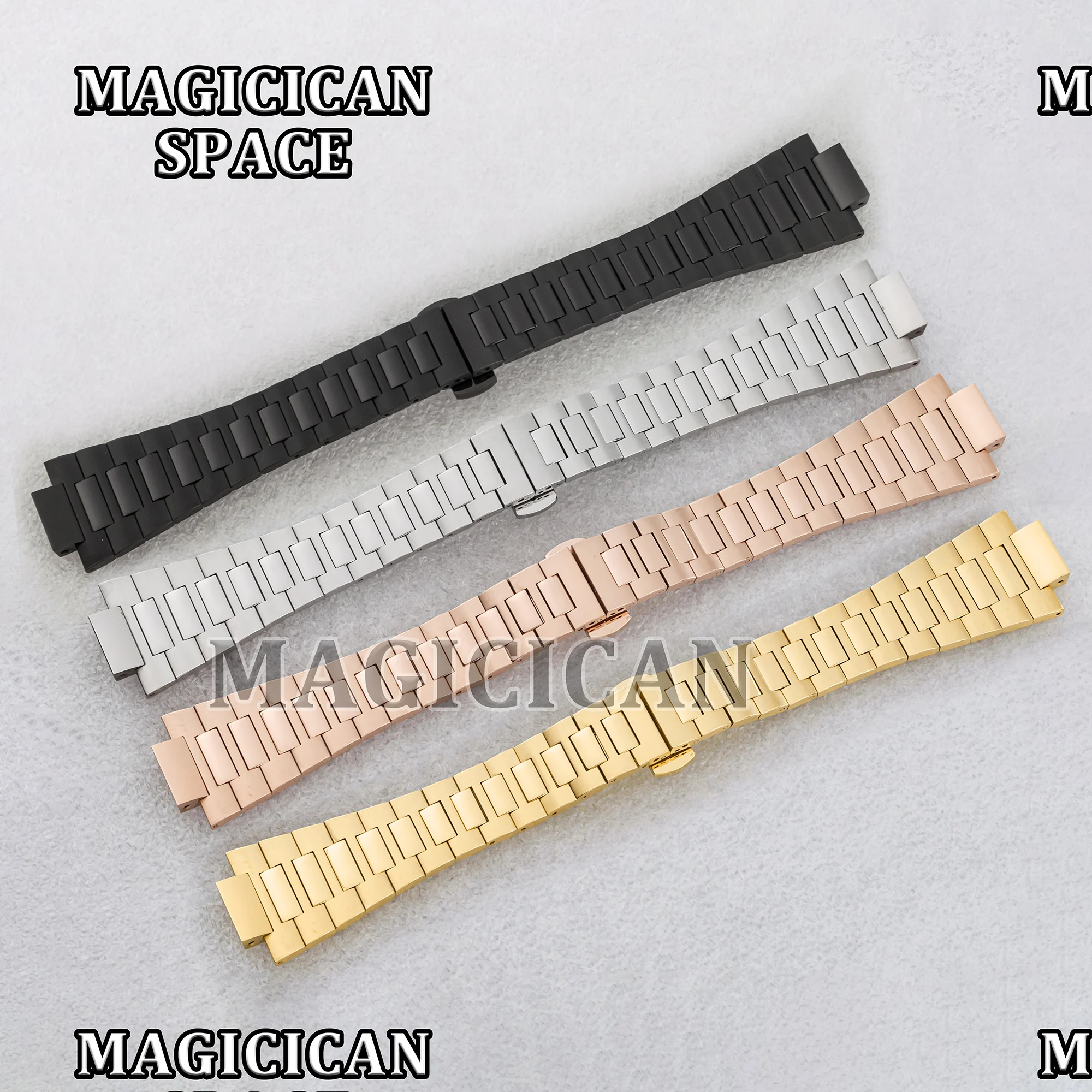 

Watch Strap Solid Stainless Steel Bracelet for Nautilus 41mm Watch Case 25mm Watchband fit NH35 Case Watch Parts Repair Tool