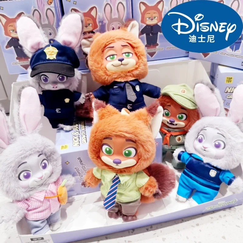 

Новая виниловая слепая коробка TOPTOY Disney Zootopia Classic Series 1,0, виниловая плюшевая подвеска, загадочная коробка, праздничный подарок-сюрприз для девочек