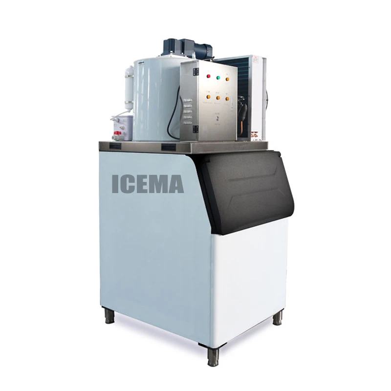 

Промышленный льдогенератор ICEMA500KG/24H для производства чешуйчатого льда, автоматическая машина для производства льда для рыбалки, охлаждения бетона, сохранения продуктов.