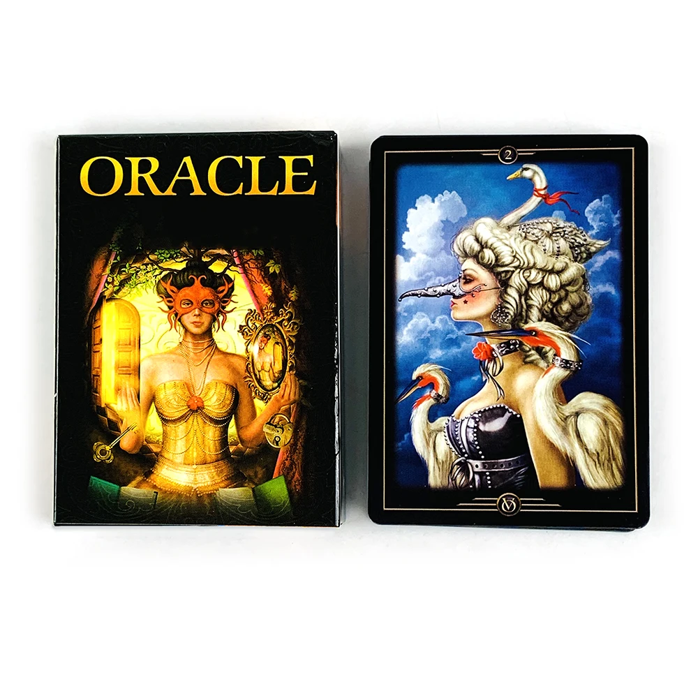 بطاقات أوراكل الجديدة 52 سطحًا من العرافة الكلاسيكية الميتافيزيقيات أوراكل مثالية للسفر والتأمل والممارسات الروحية #1