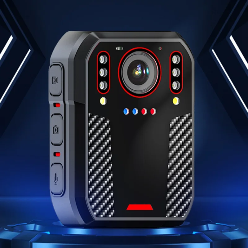 Регистратор правоохранительных органов 4K HD IP68, защита от падения 140 °   Широкоугольный прибор для наружной записи